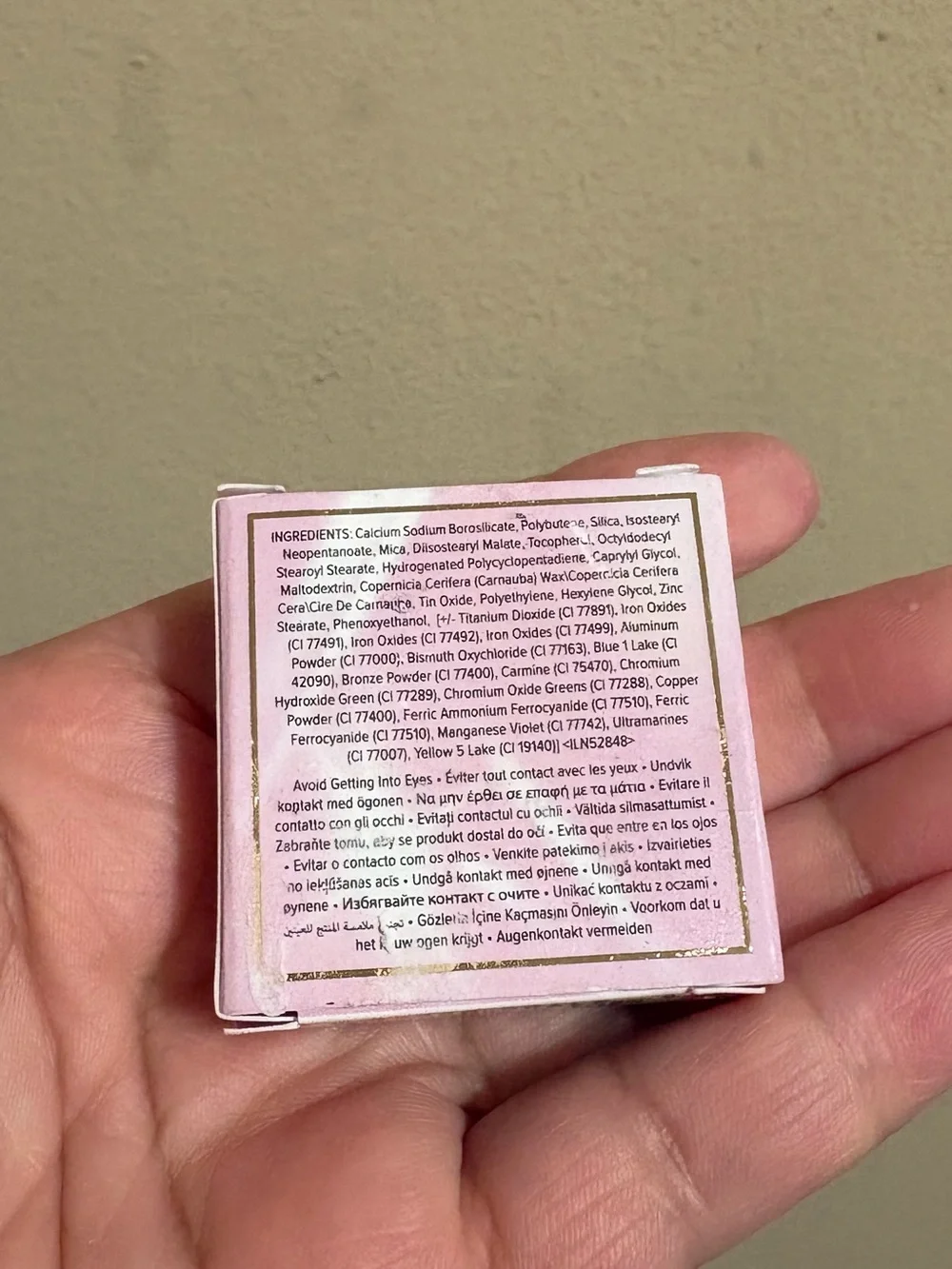 Too Faced Disco Crush Multi-Use Eye & Face Sparkle - MYSTIC PINK Brand New .